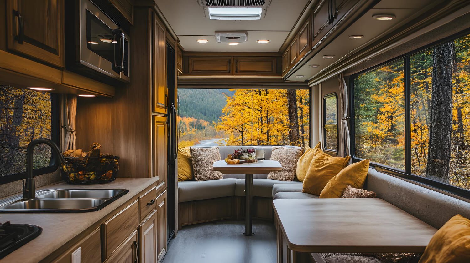 RV camping by the Tamar River near Launceston – scenic northern Tasmania destination for caravan and camper travellers