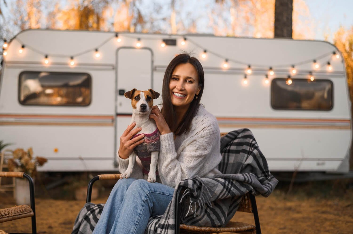 Camper setup near bushlands outside Rockhampton – ideal RV travel hub for exploring central Queensland and Capricorn Coast