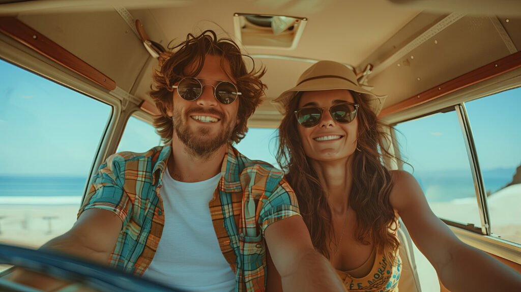 RV camping along remote coastline in Western Australia – epic long-distance road trips across outback, beaches, and national parks